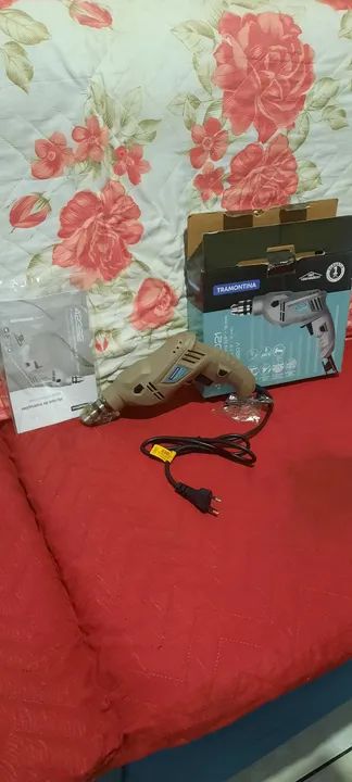 Furadeira de Impacto Tramontina 42362/021 500W 10mm - Foto 2