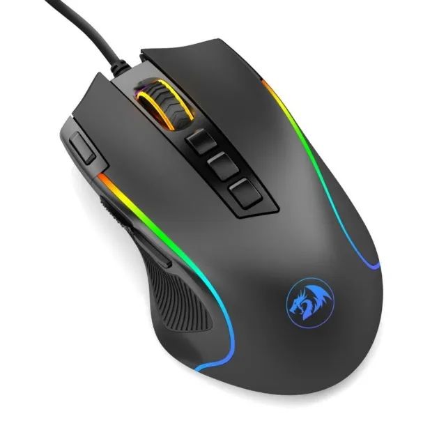 Mouse Gamer Redragon Predator M612-RGB 8000DPI - WZetta - Foto 5