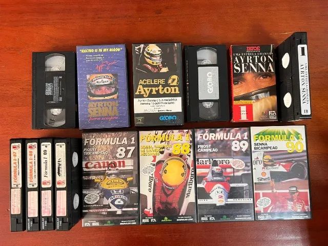 Fitas VHS Ayrton Senna e outros RARIDADE! - Foto 2