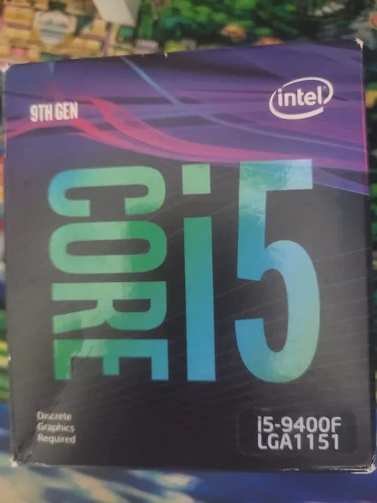 Processador Gamer Intel Core I5-9400f 4.1ghz + Cooler Box Original