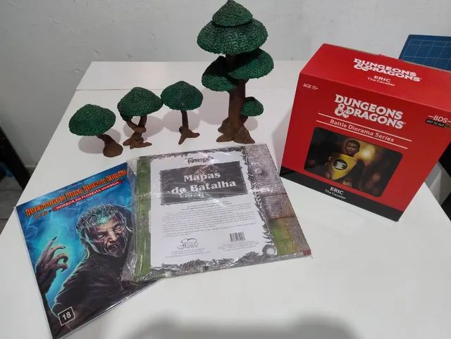 Cenário RPG, torre de dados - D&D 5° Edição
