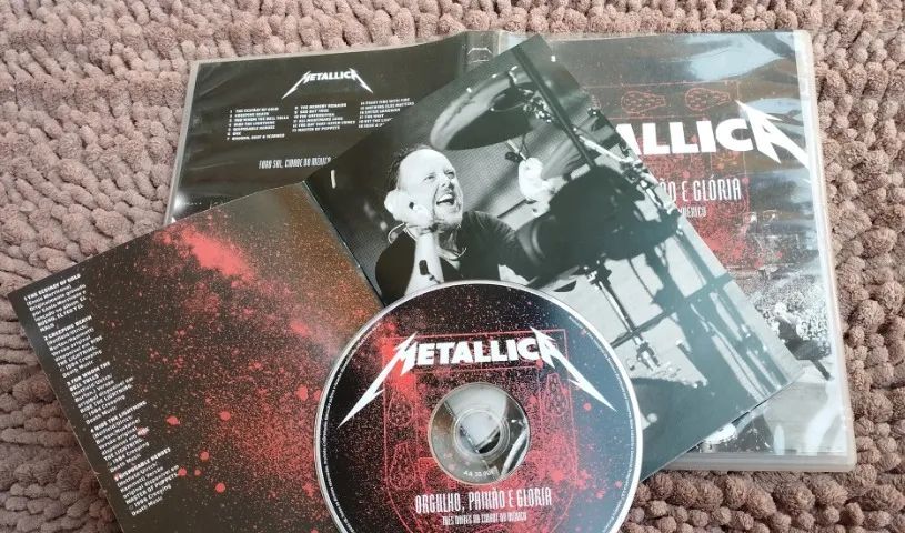 DVD Metallica Orgulho, Paixão e Glória - Foto 2