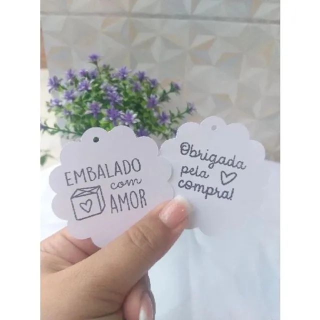 Tag para Embalagens - 40 Unidades
