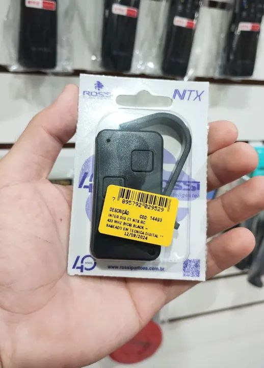 Controle rossi para portão eletrônico - longo alcance 