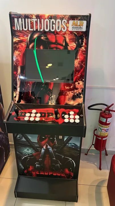Máquina fliperama multijogos nova sem uso - Foto 3
