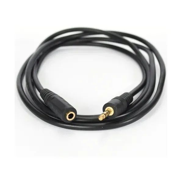 Cabo Extensão Reforçado Modelo P2 Macho Para P2 Fêmea 1,50m - Foto 3