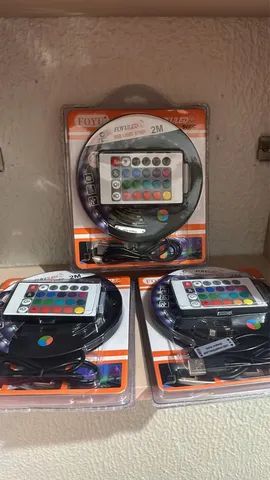 Fita led com  controle  ?  completo  - Foto 5