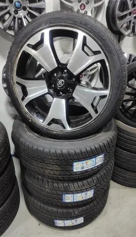 RODA 22 SEMINOVA HILUX SW4 RANGER COM PNEUS - Foto 3