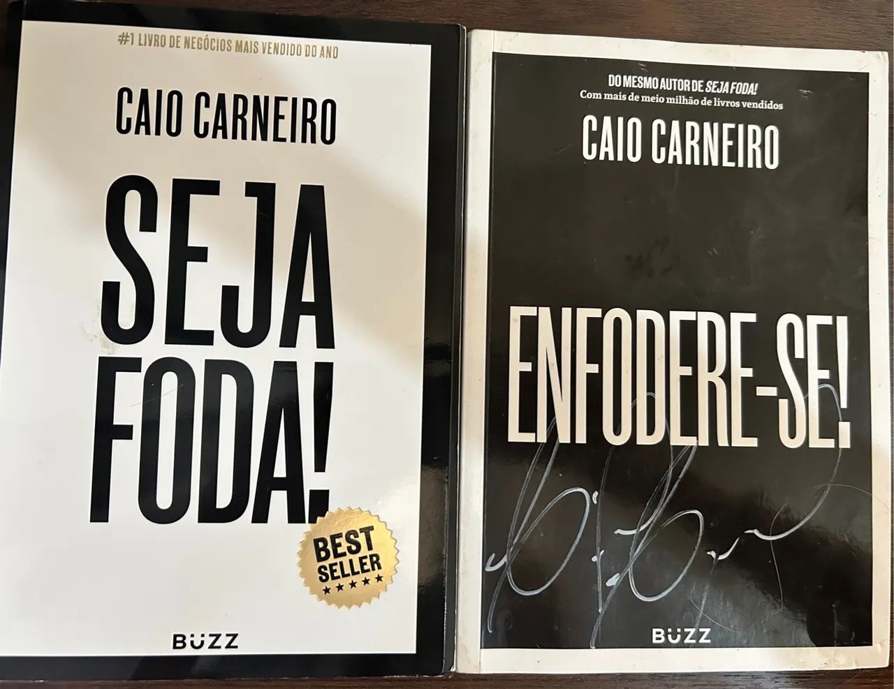 Livros - Seja foda e enfodere-se