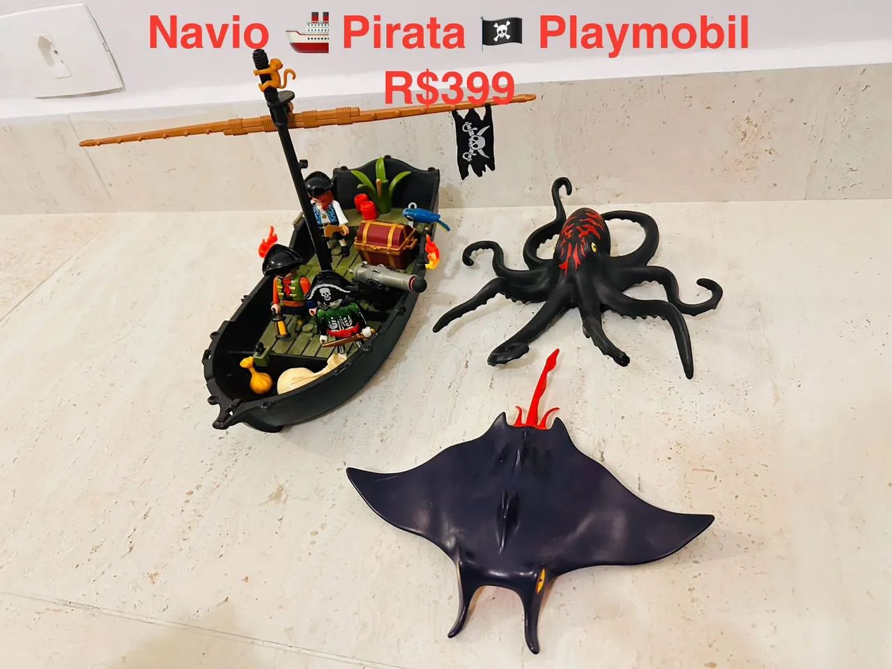 Kit pirata Playmobil 