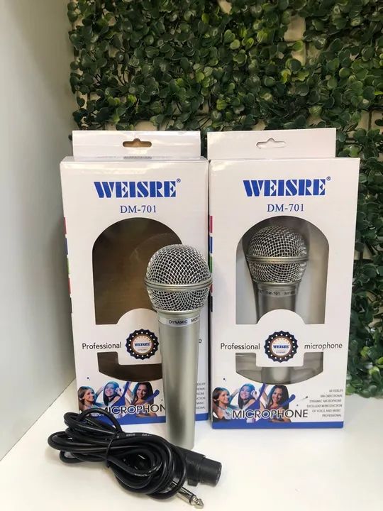 Microfone com fio DM-701 $60,00