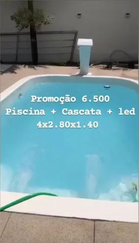Piscina em fibra promoção 