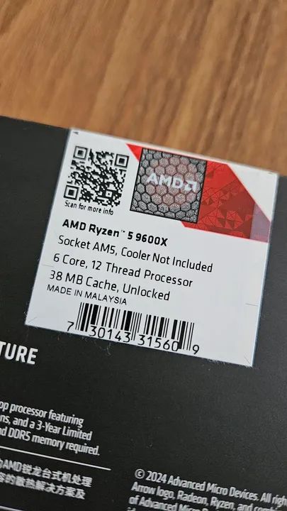 Processador AMD Ryzen 5 9000 Series - Foto 5