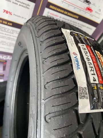 PNEU REMOLD CRYSTONE 185/65/R14 (montagem grátis) - Foto 4