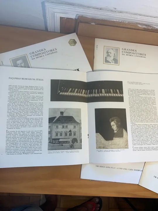 Estojo de vinil - Grandes Compositores da Música Universal - Foto 2