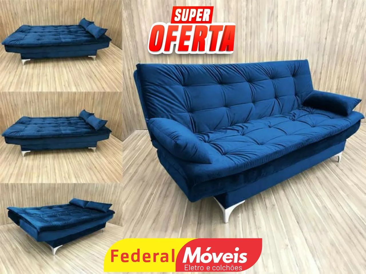 Sofá Retrátil 1,80m - Conforto e Versatilidade 
