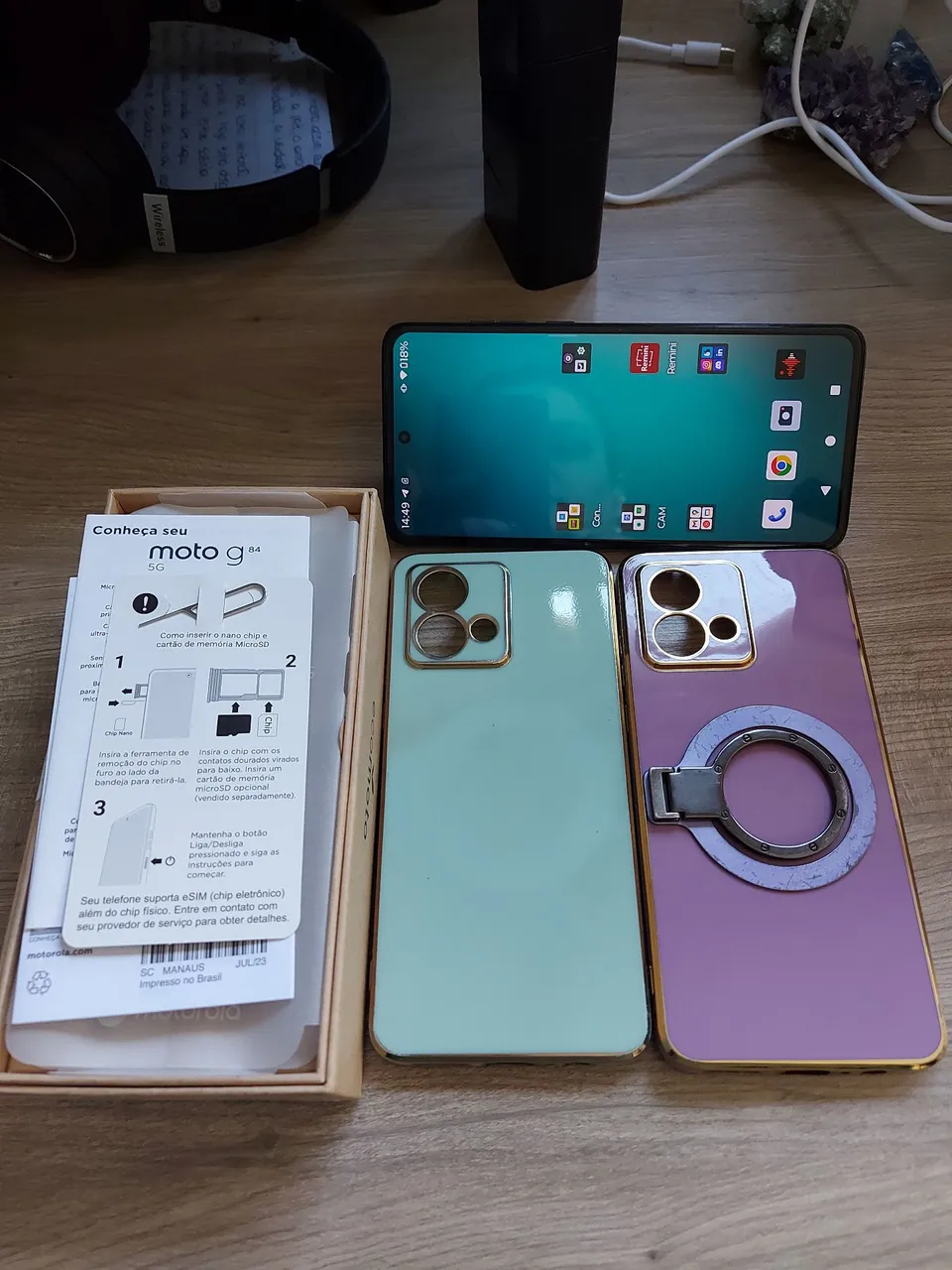 Motorola moto g84 8gb RAM 256gb azul