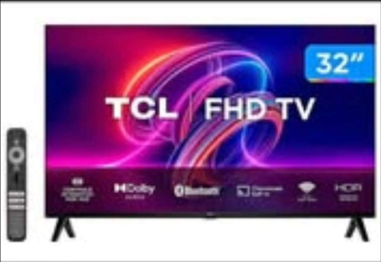 TV smart TV tcl 32 polegadas LED completa sem detalhes..