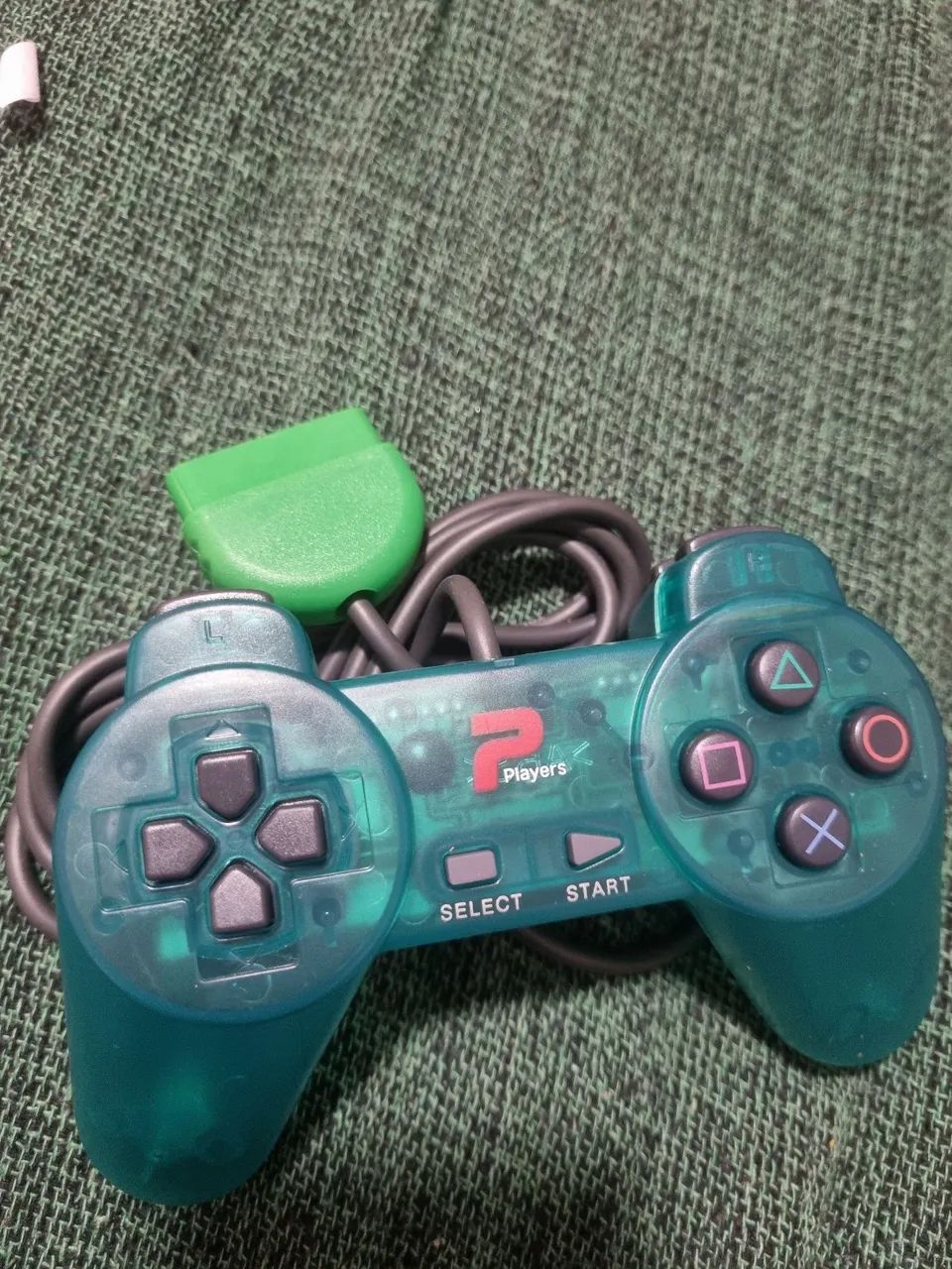 Kit 2 Controles PS1 novo - Foto 2