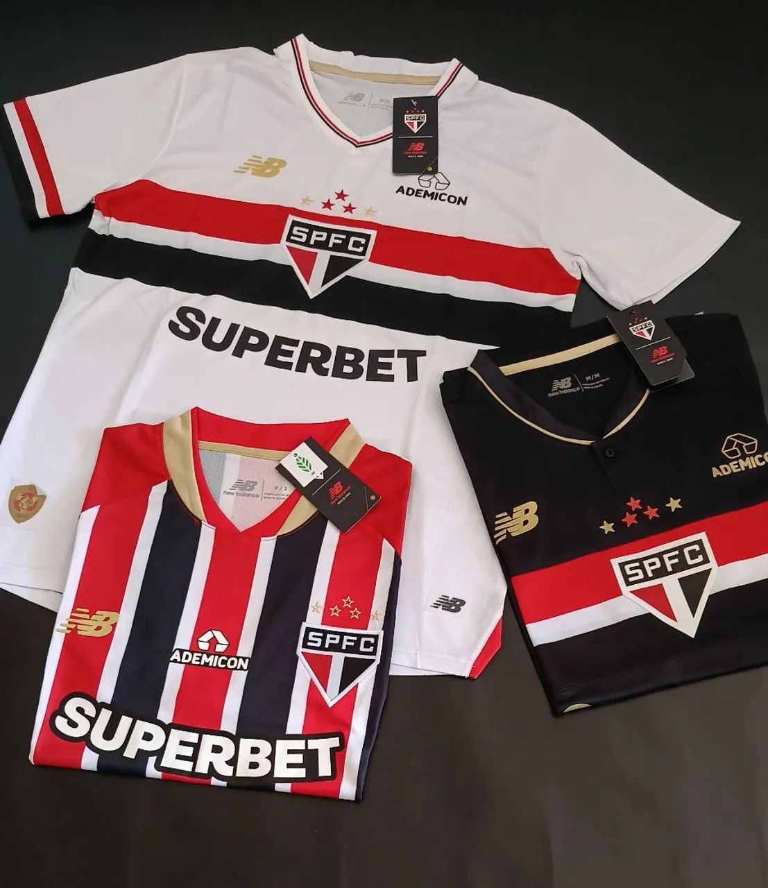 Camisas do SPFC lançamento 25/26 Roupas Gramame, João Pessoa