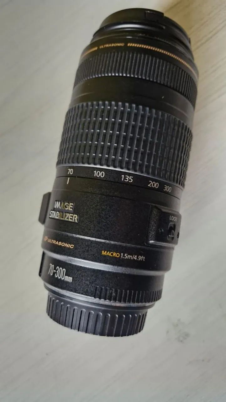 Lente Canon 70-300mm Image Stabilizer