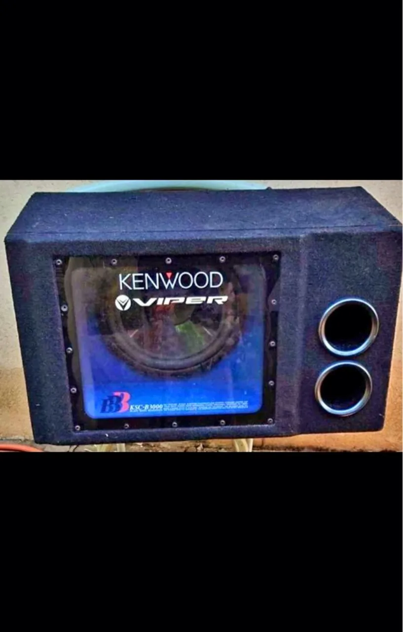 Kenwood caixa 12pol 350rms importada do Japão