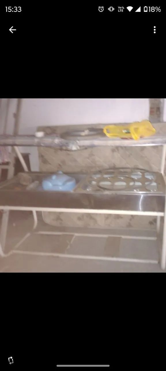 Expositor frio quente sem cubas