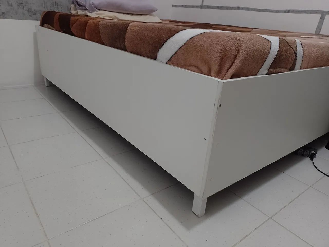 Base cama box casal