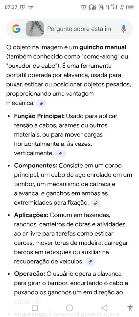 Guincho manual  - Foto 3