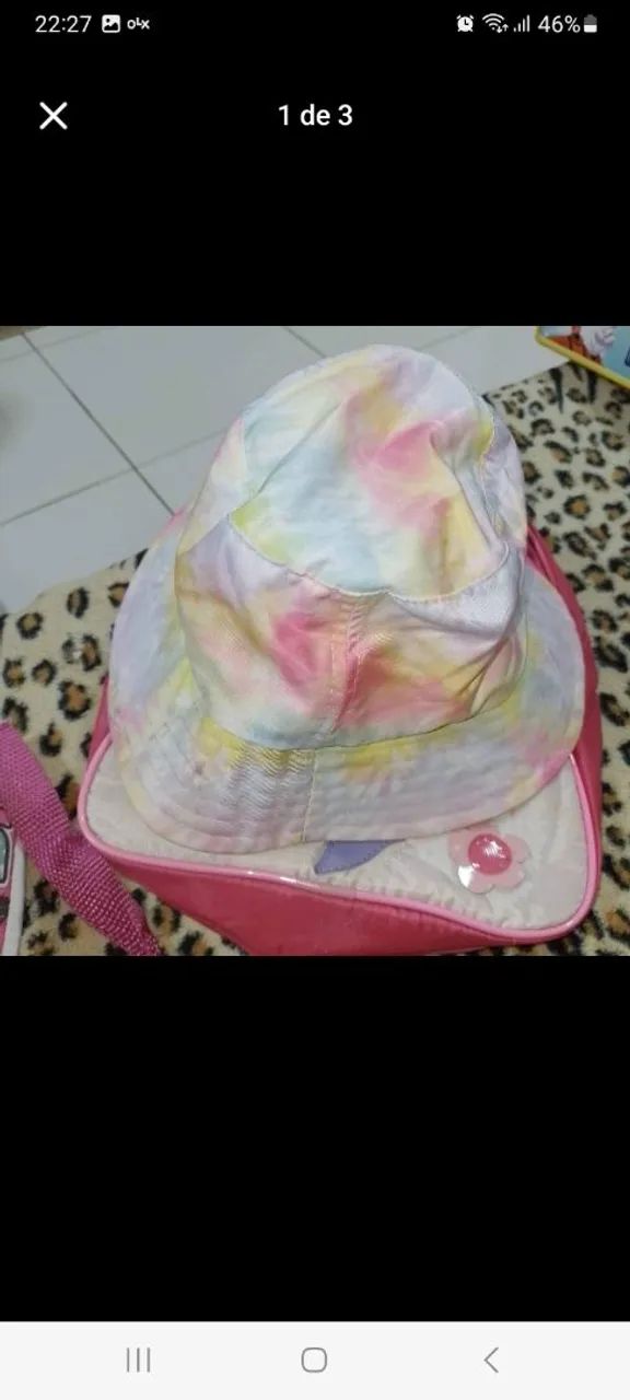 Bolsa mais chapéus para crianças  - Foto 3