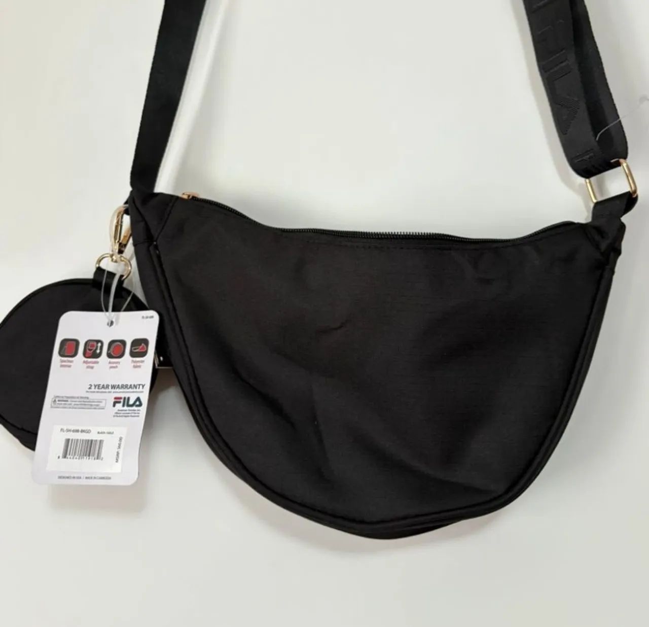 Bolsa Fila Crossbody com Mini Carteira - Original - Foto 3