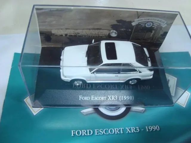 Miniatura Ford Escort Xr3 1990 Carros Inesquecíveis #1r04 - Foto 2