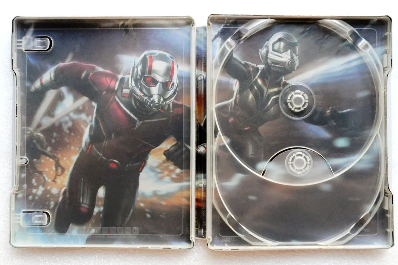 Homem-Formiga e a Vespa - Blu-ray - Steelbook  - Foto 4
