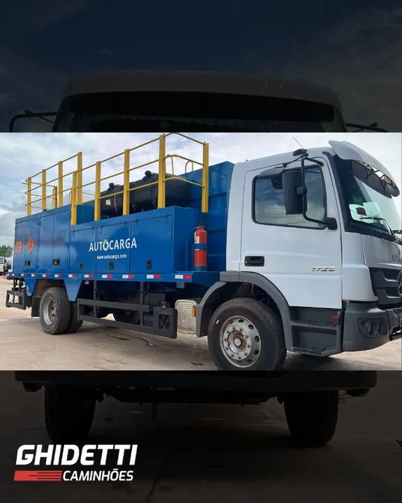 Mercedes-Benz Atego 1726 com implemento comboio pressurizado - Foto 2