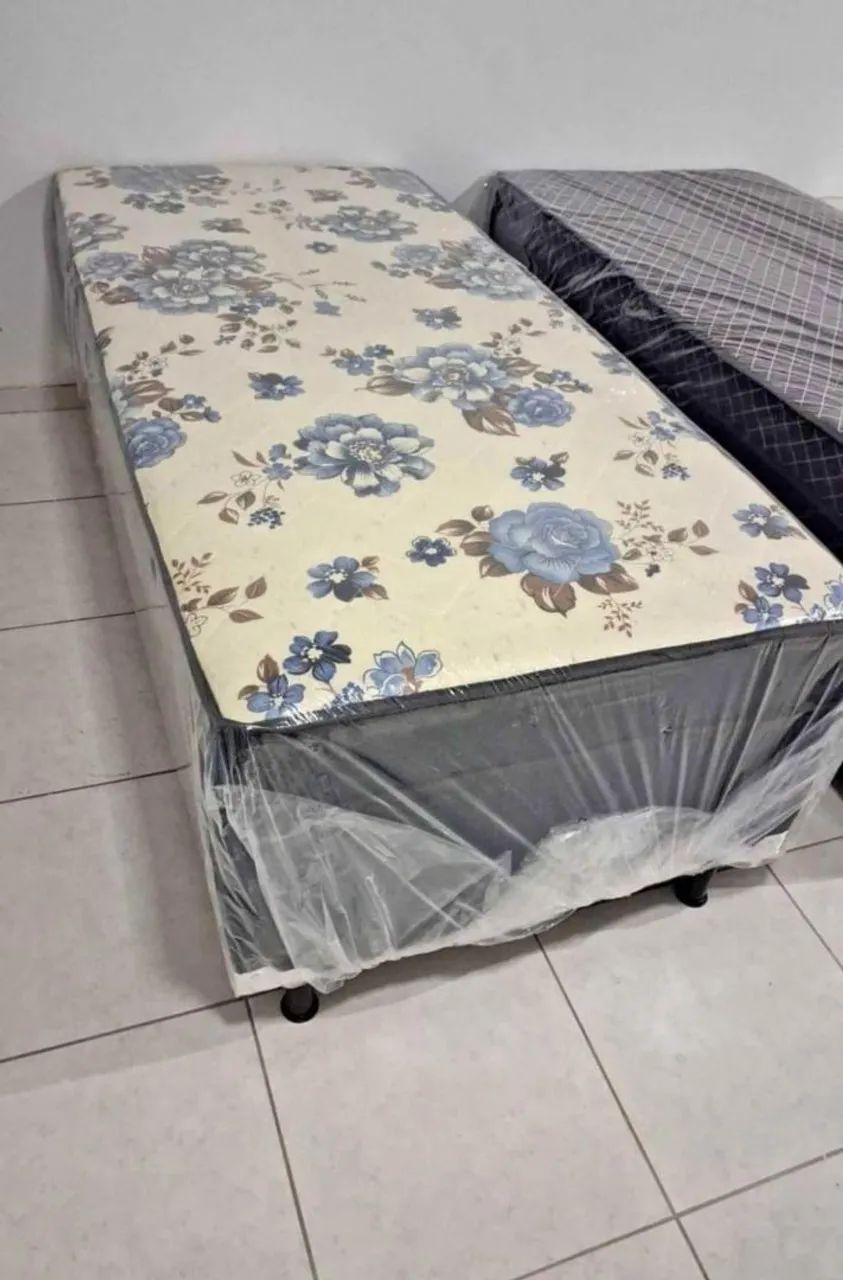 Cama box solteiro molas ensacadas - direto da fábrica  - Foto 2