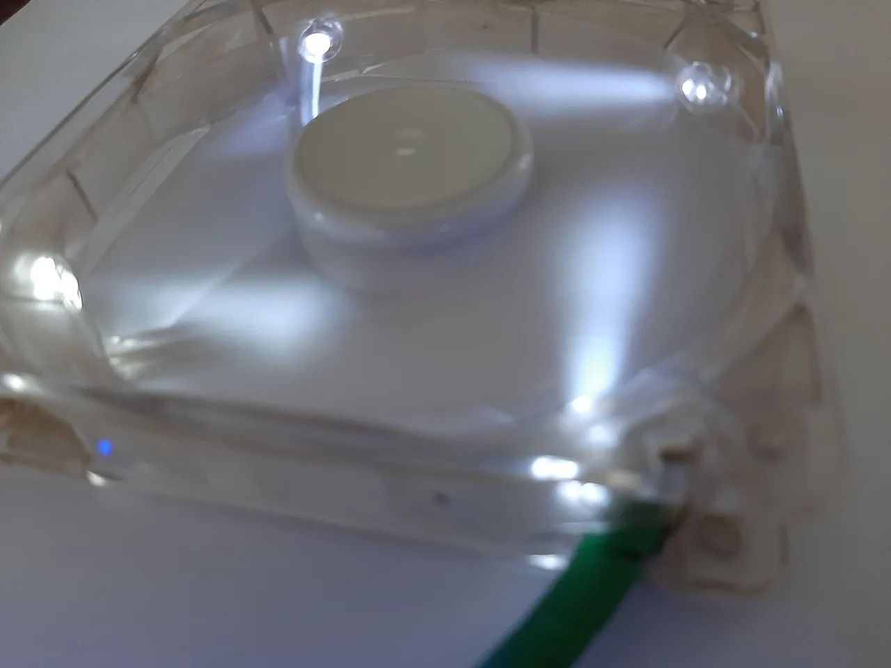Fan 120x120 com LED Akasa transparente - Foto 2