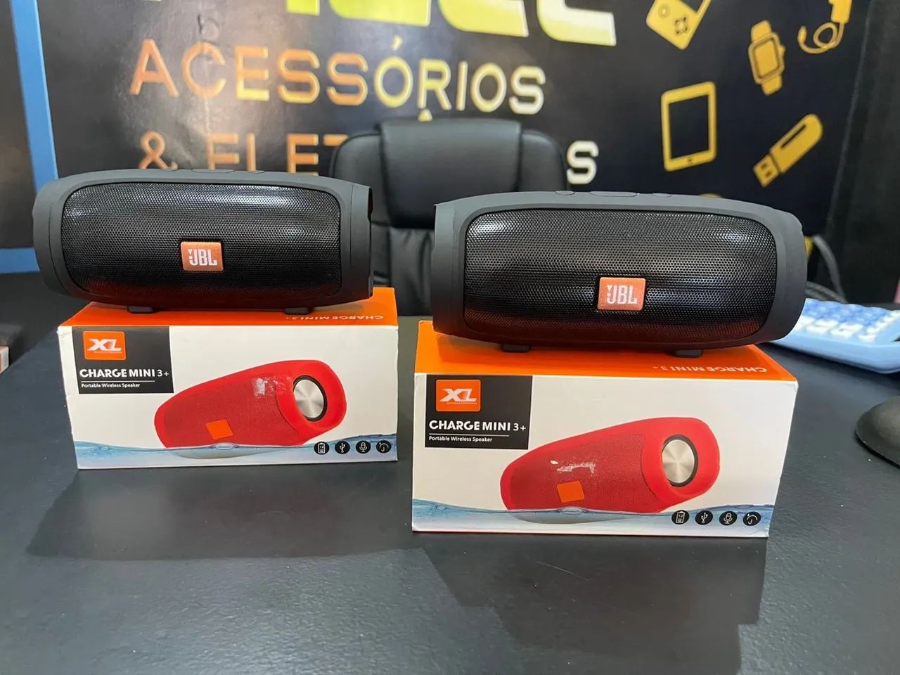 Caixa de Som JBL Charge Mini 3+ - Nova - Foto 3