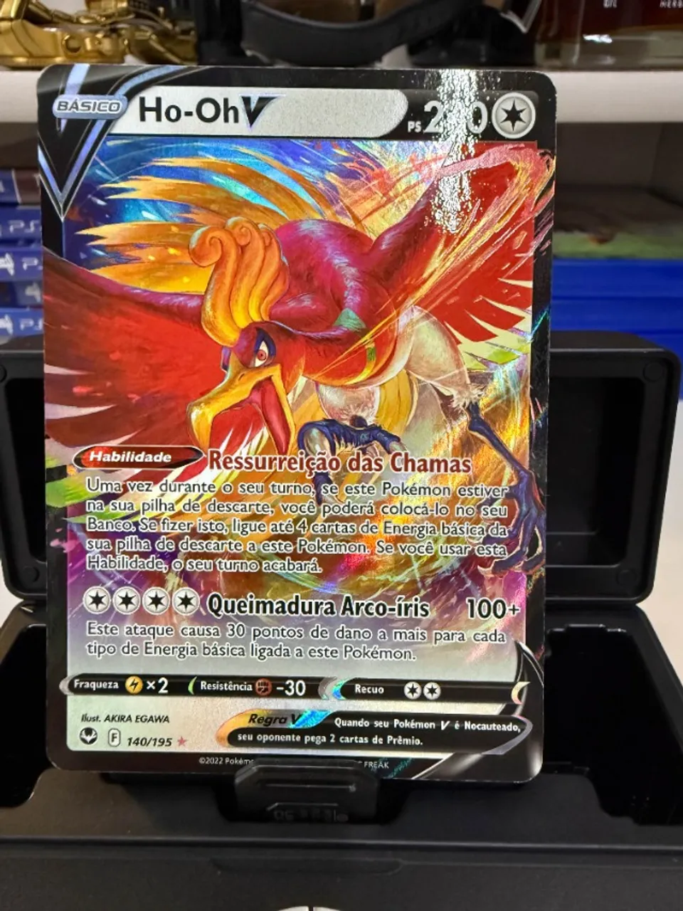 Ho-Oh V Edição Espada e Escudo 12: Tempestade Prateada