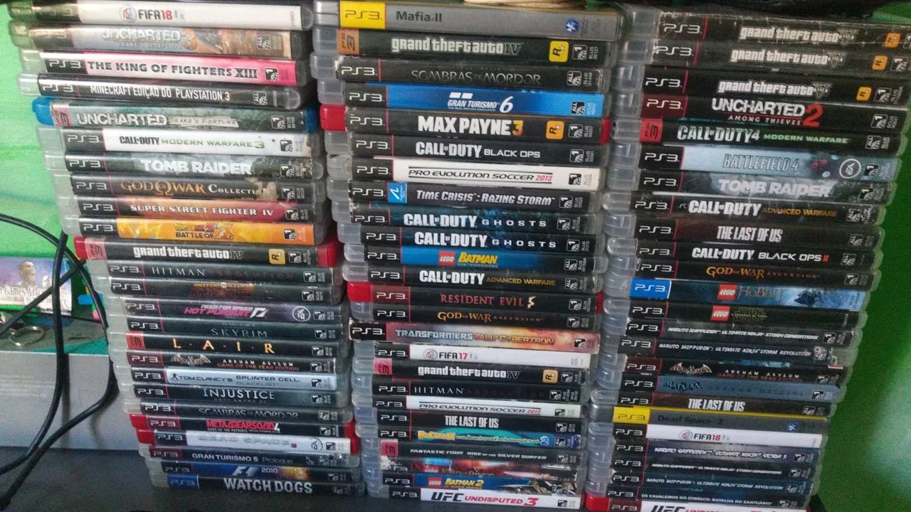 Jogos originais de PS3 