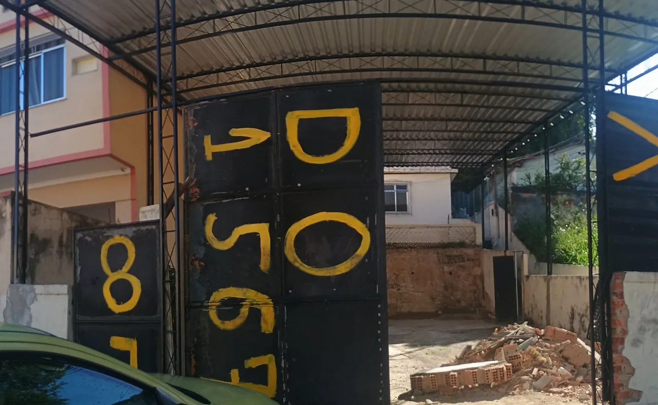 Galpão em construção 