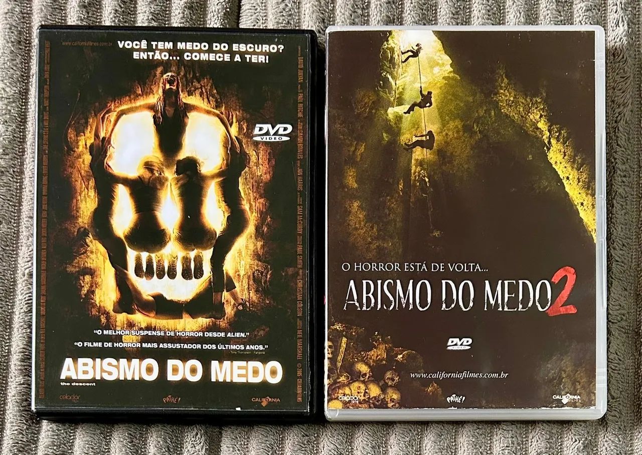 Abismo do Medo 1 e 2 Lote DVDS