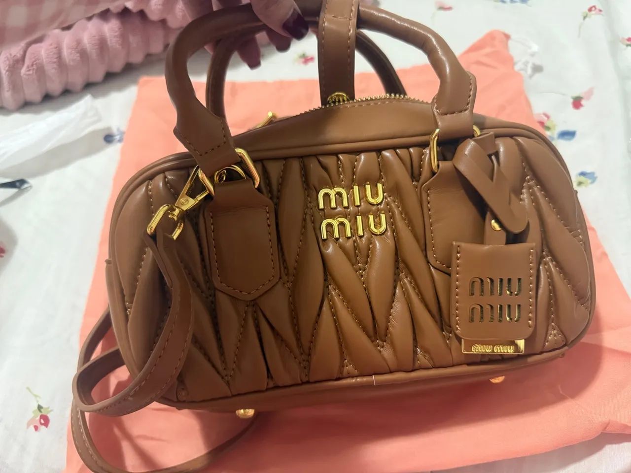 Bolsa Miu Miu Matelassê Original - Luxo e Estilo