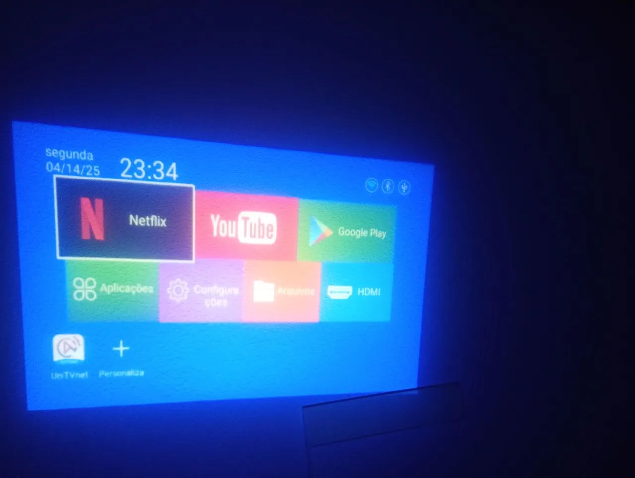 Projetor 4k HD HY300 - Foto 3