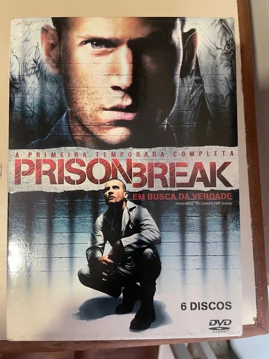 Prison Break - Temporadas Completa - 6 Discos - DVD