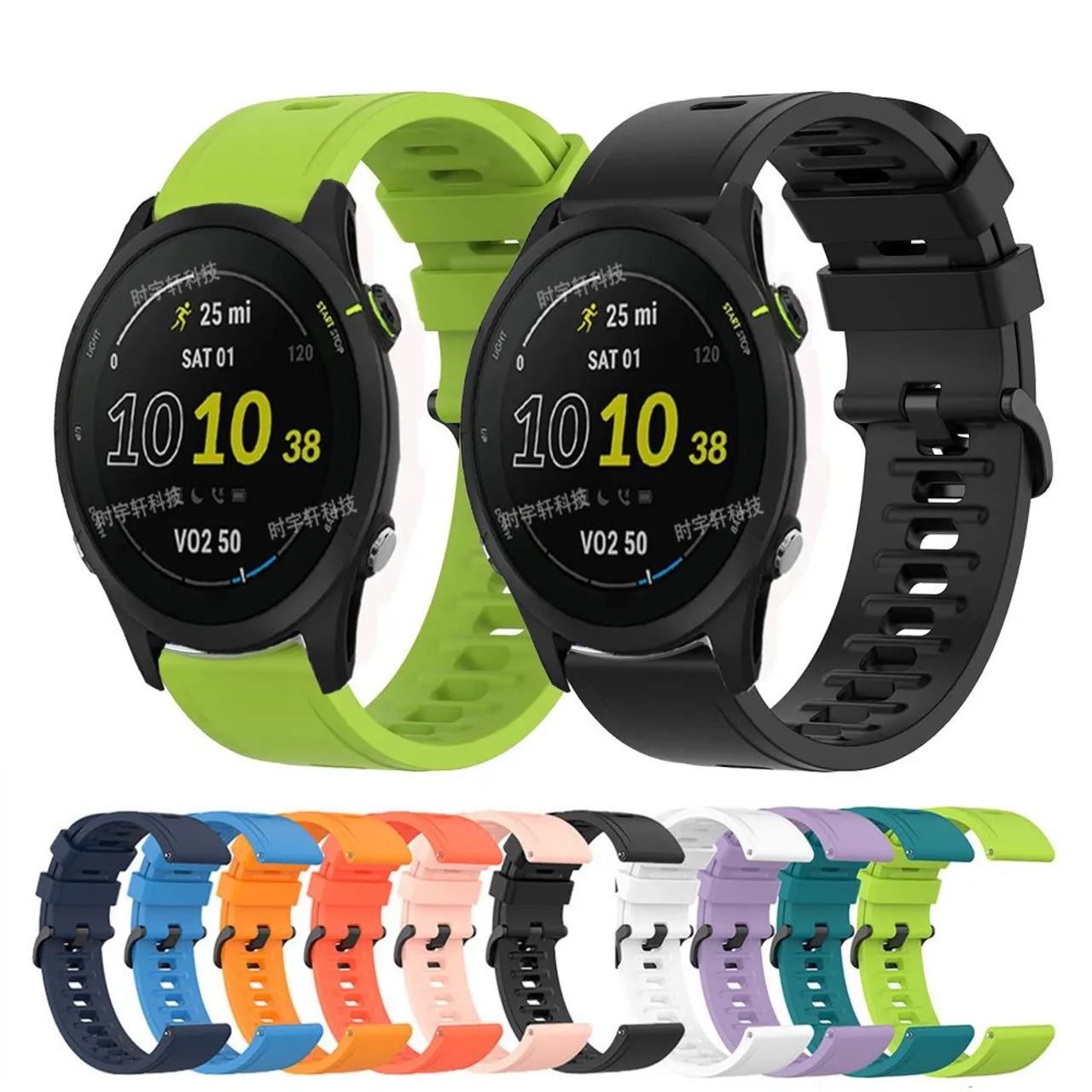 Pulseira de Silicone 22mm para Smartwatch Stratos 2/ Gtr 2 - Foto 4