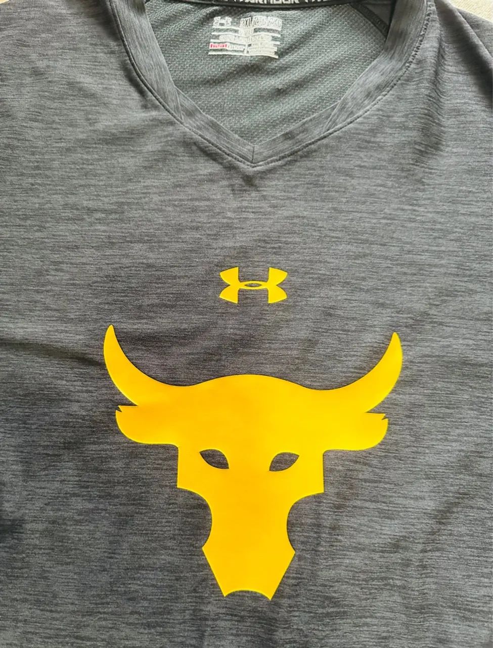 Camiseta Under Armour Dwayne Johnson Project Rock - Nova e Original - Foto 2