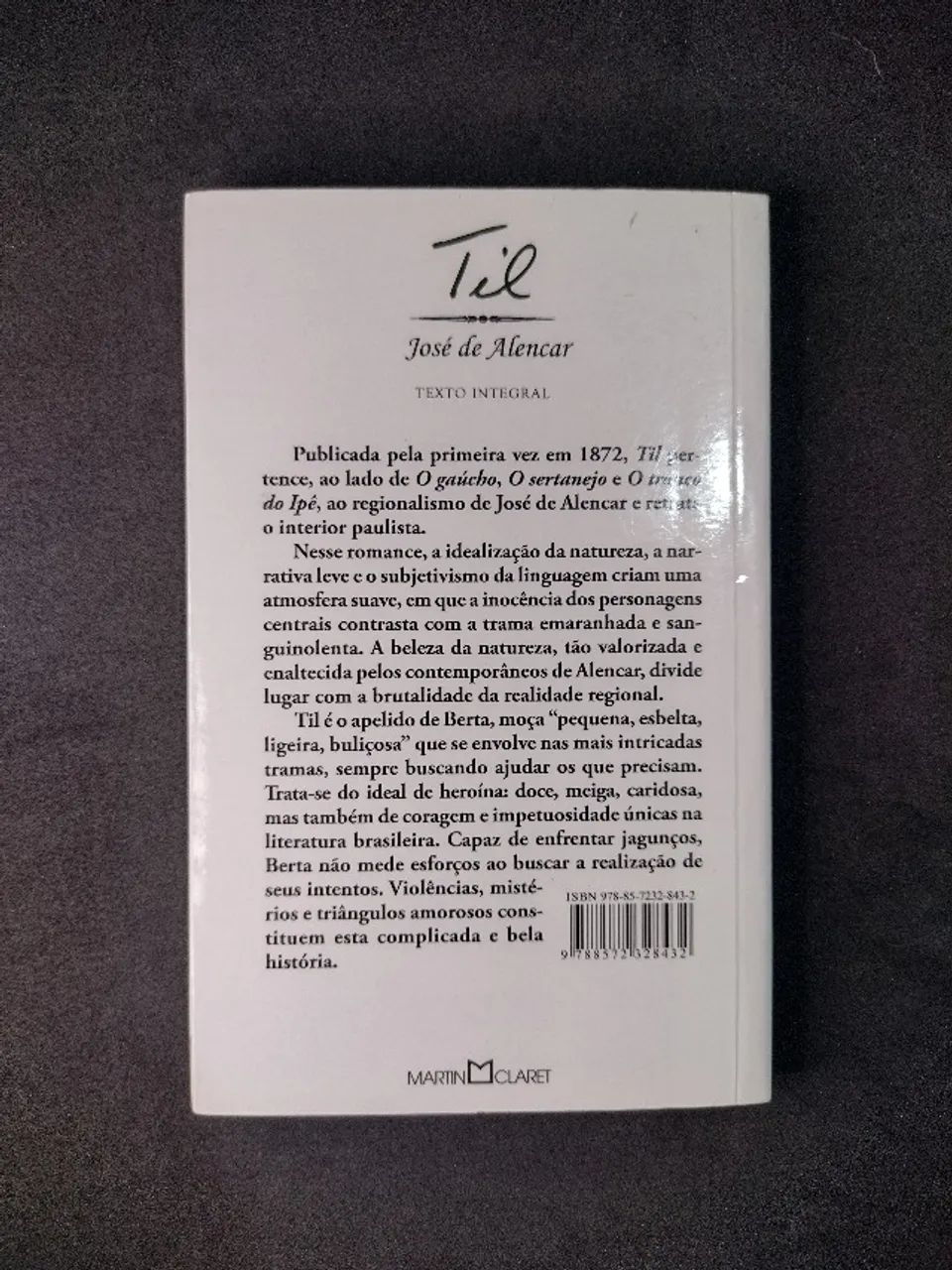 Livro "Til" - Editora Martin Claret - Foto 2