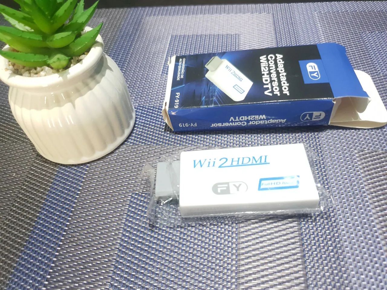 Adaptador Conversor Wii para HDMI - Full HD wii2hdmi