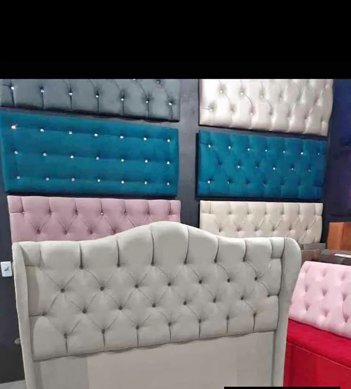 Cabeceiras de Cama Estofadas de fábrica ((?))*