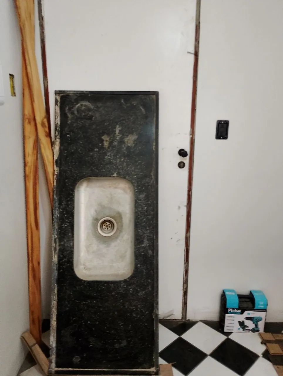 Pia para cozinha (cuba inox com bancada de granito) - Foto 2